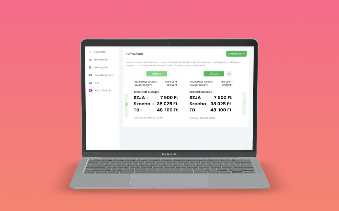 Átalányadó kalkulátor